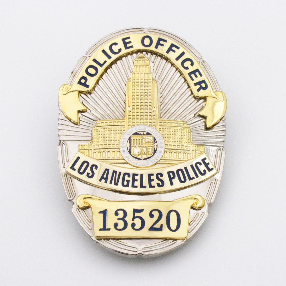 LAPD Police Officer #13520 Los Angeles Police Badge