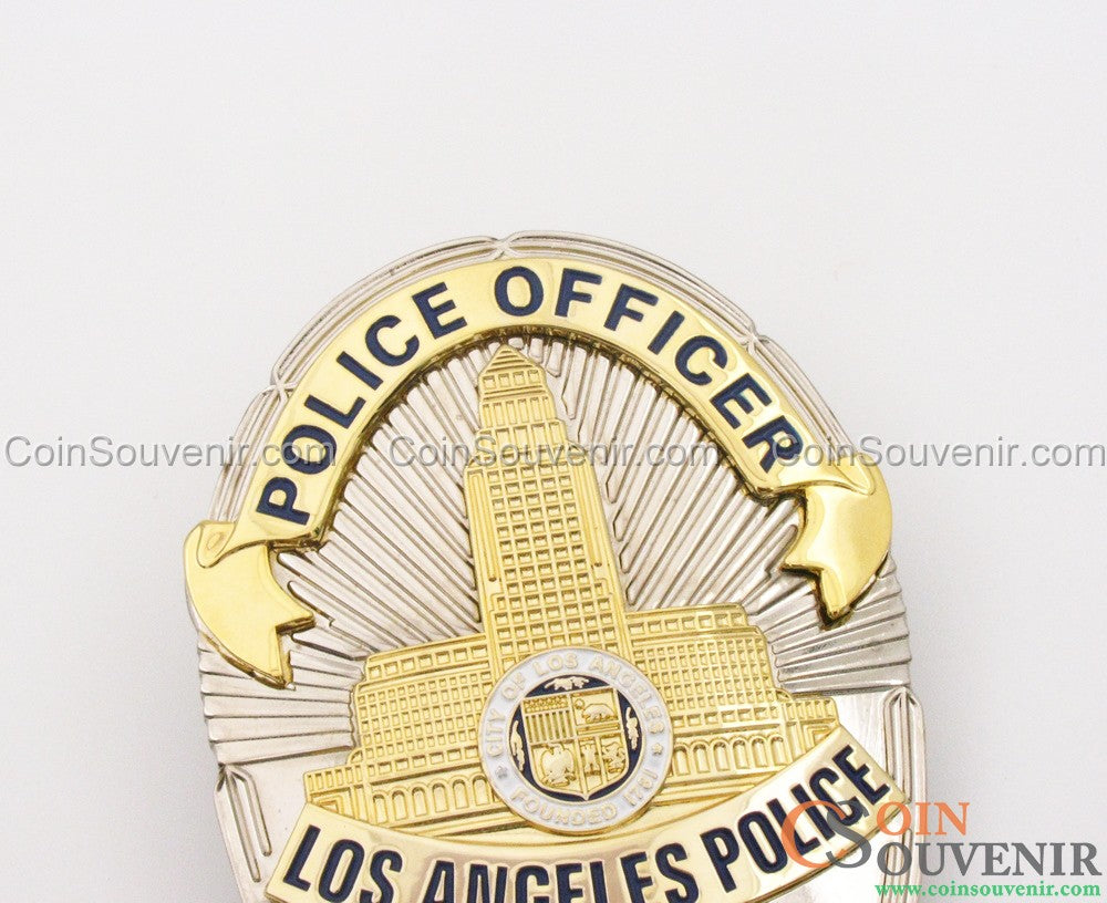 LAPD Police Officer #13520 Los Angeles Police Badge