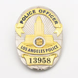 LAPD Police Officer #13958 Los Angeles Police Badge