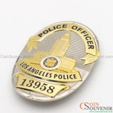 LAPD Police Officer #13958 Los Angeles Police Badge