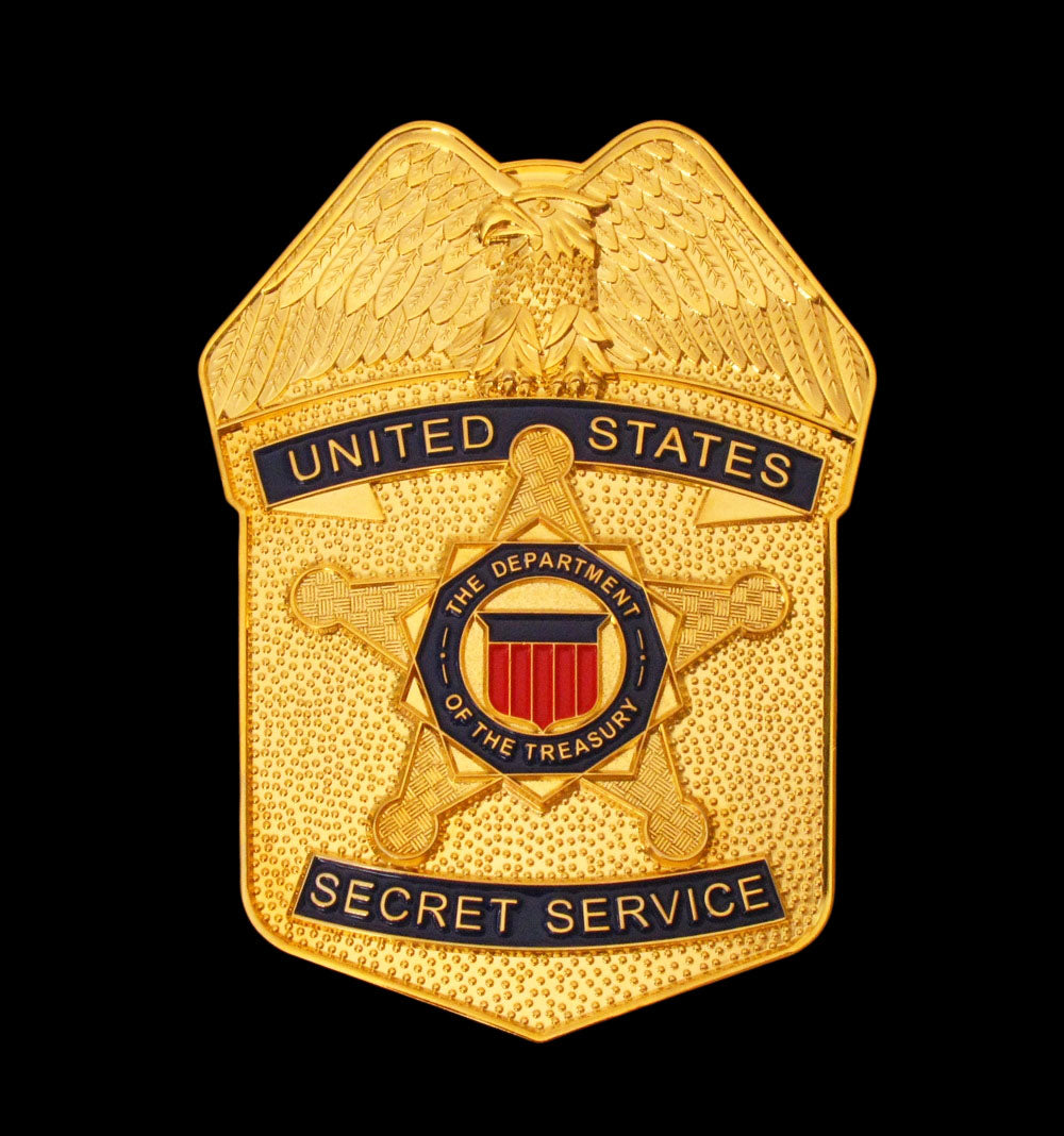 USSS US Treasury Secret Service Abzeichen Sammleredition