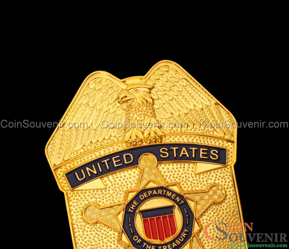USSS U.S. Treasury Secret Service Badge Collector's Edition – Coin