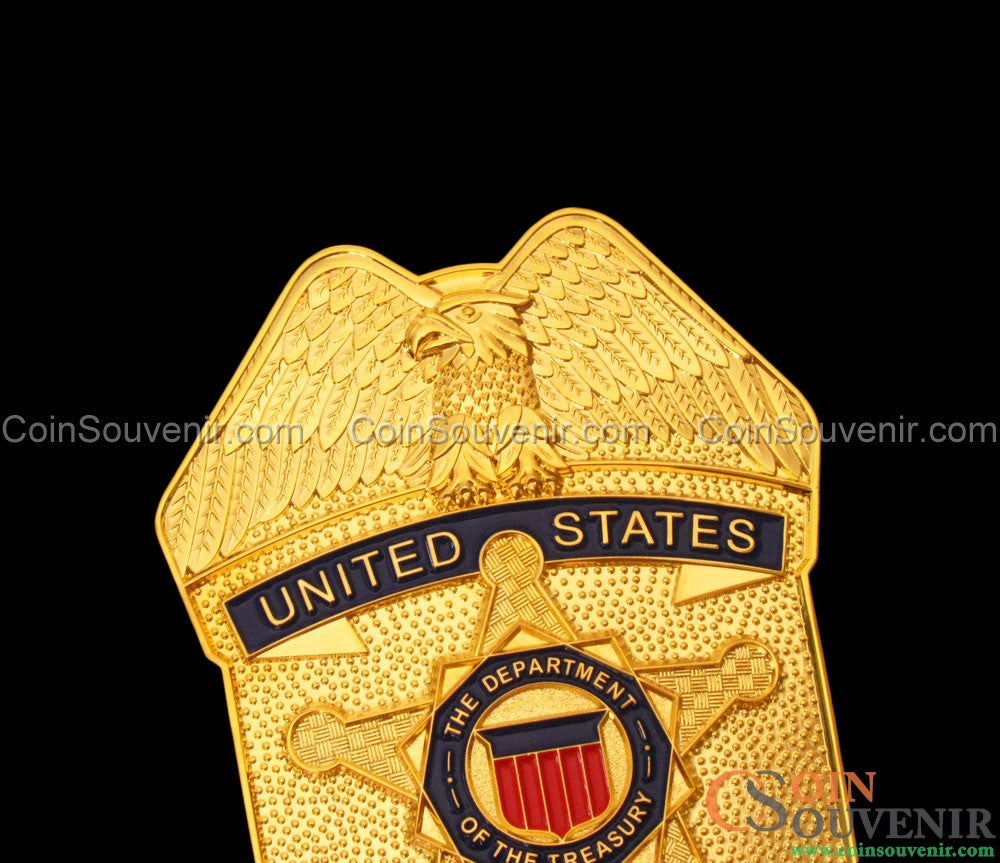 USSS U.S. Treasury Secret Service Badge Collector's Edition