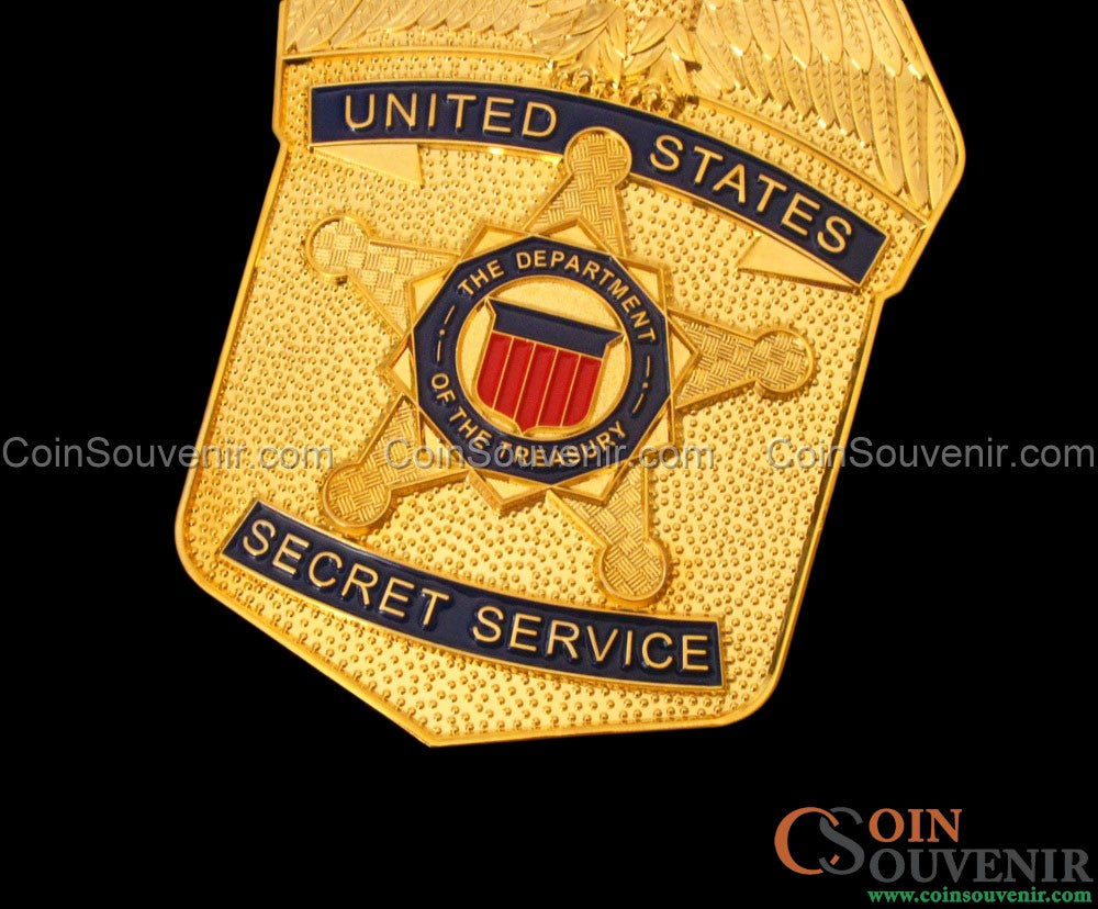 USSS U.S. Treasury Secret Service Badge Collector's Edition – Coin