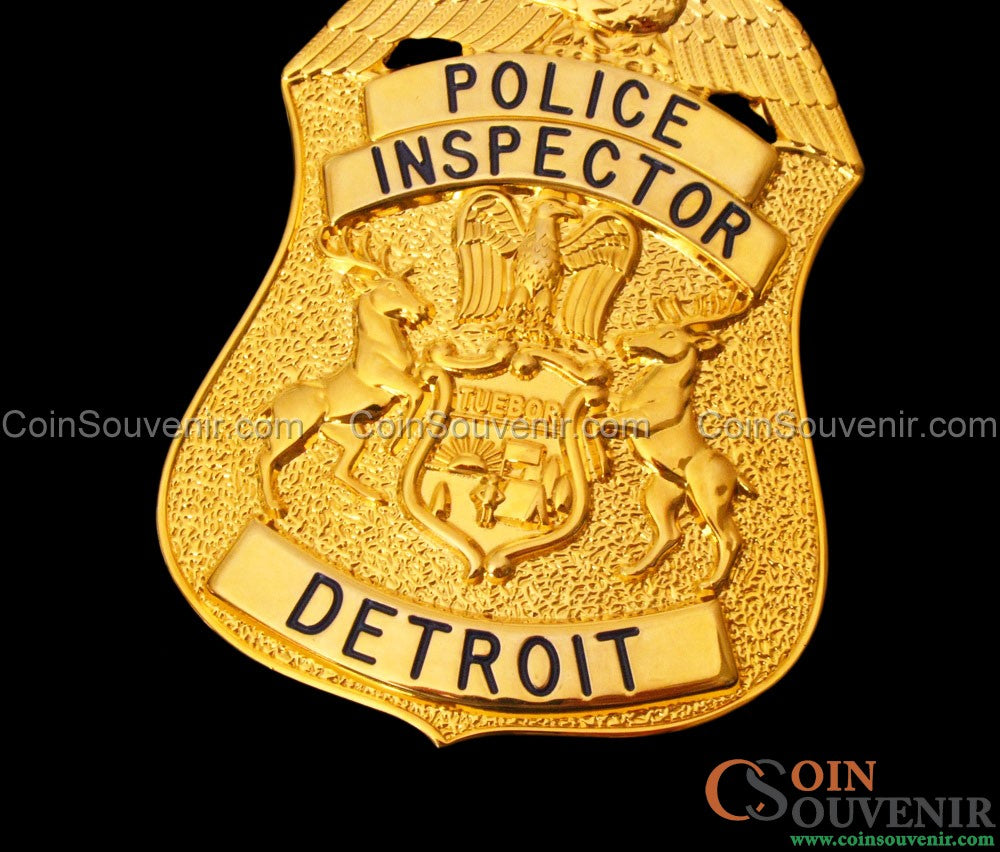 Beverly Hills COP II Axel Foley's Detroit Police Inspector Badge