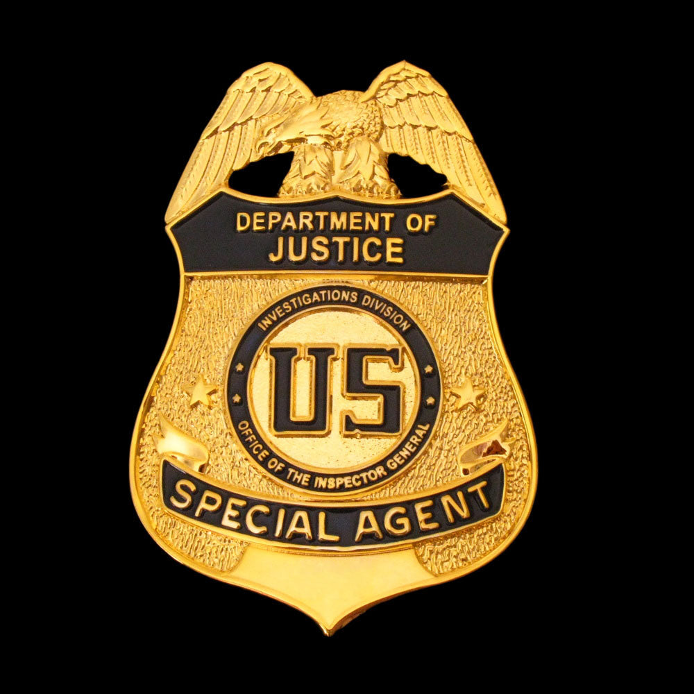 US DOJ OIG Investigations Division Special Agent Badge