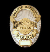 US Gainesville Texas Police Officer Badge