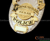 US Gainesville Texas Police Officer Badge