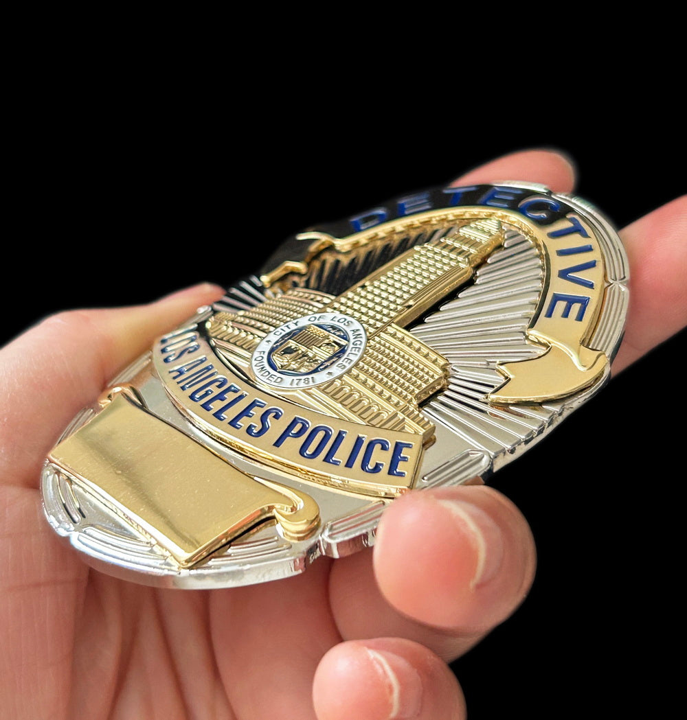 LAPD Detective Los Angeles Police Badge Replica Movie Prop