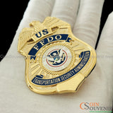 US TSA FFDO Federal Flight Deck Officer Badge Museum Quality