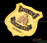 RCMP GRC VETERAN Royal Canadian Mounted Police Badge