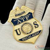 ATF Special Agent Retired Badge Premium Enamel Museum Quality
