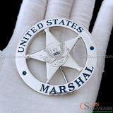 Justified Raylan Givens U.S. Marshal Flat Badge TV Show Prop Replica