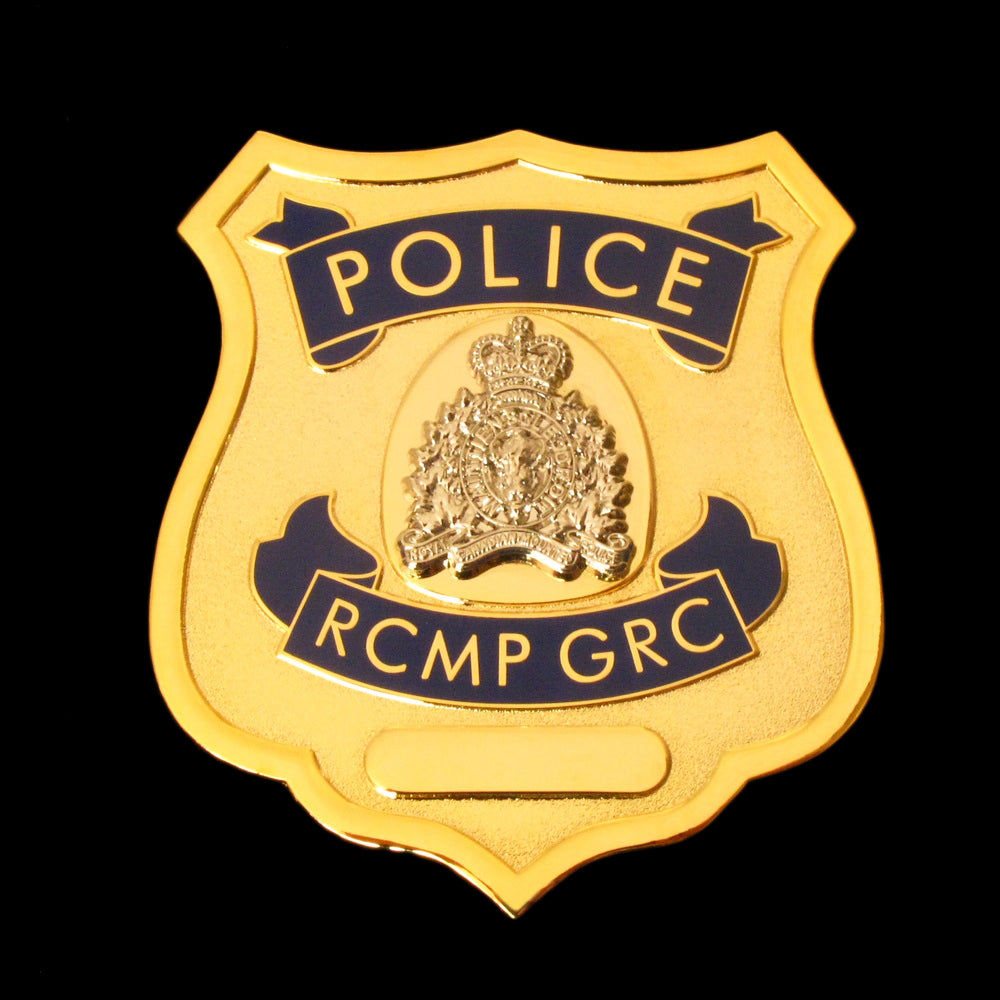 RCMP GRC Royal Canadian Mounted Police Badge Customizable Number