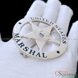 Justified Raylan Givens U.S. Marshal Flat Badge TV Show Prop Replica