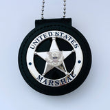 Justified Raylan Givens U.S. Marshal Flat Badge TV Show Prop Replica