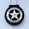Justified Raylan Givens U.S. Marshal Flat Badge TV Show Prop Replica