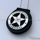 Justified Raylan Givens U.S. Marshal Flat Badge TV Show Prop Replica
