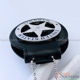Justified Raylan Givens U.S. Marshal Flat Badge TV Show Prop Replica