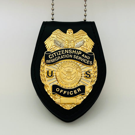 USCIS Citizenship and Immigration Services Officer Badge Museum Quality