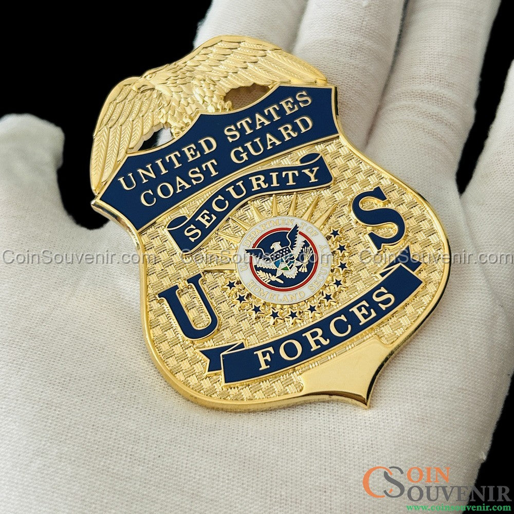 CGSF US Coast Guard Security Forces Badge Museum Quality