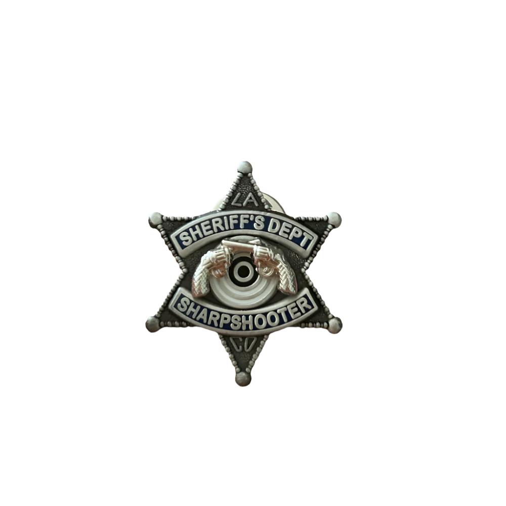 LASD SHARPSHOOTER Los Angeles Sheriff's Dept Lapel Pin