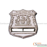 NYPD Mini Courtesy Badge Family Member Shield 1.25" With 0-9 Numbers