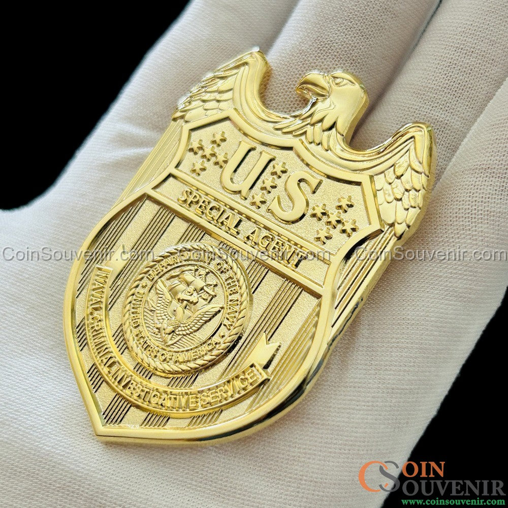 NCIS エージェントバッジ US NCIS Special Agent Badge Exact Replica Museum Quality – Coin
