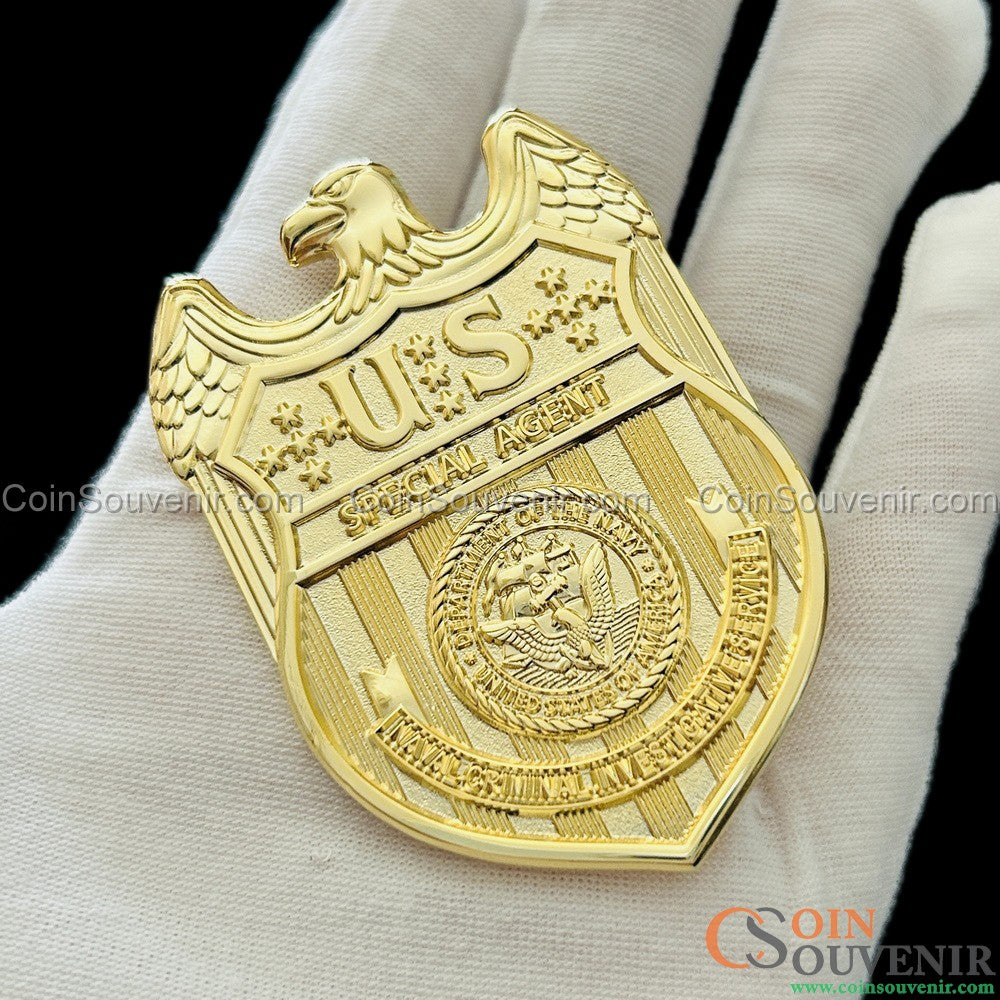 US NCIS Special Agent Wallet Badge Museum Quality – Coin Souvenir