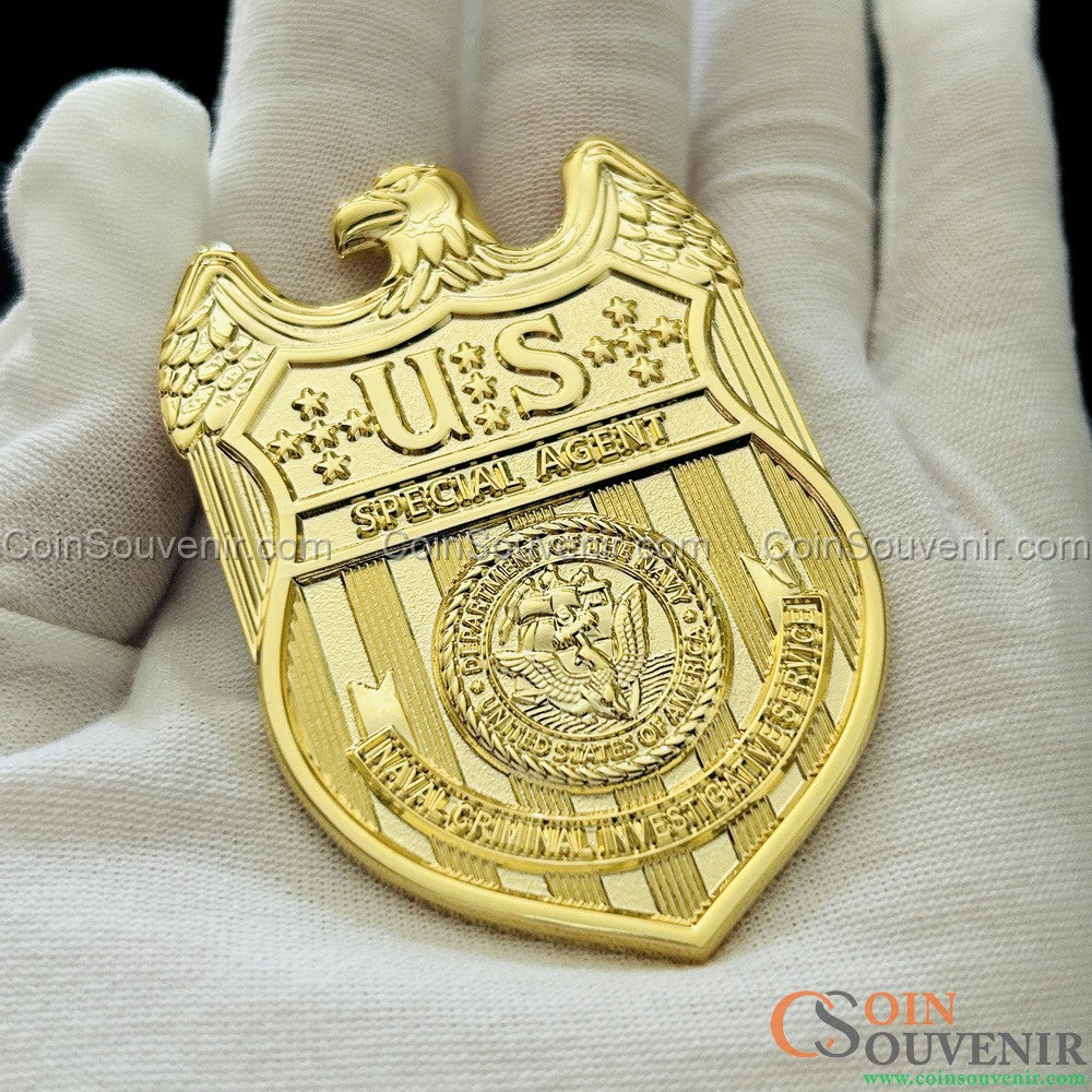 US NCIS Special Agent Wallet Badge Museum Quality