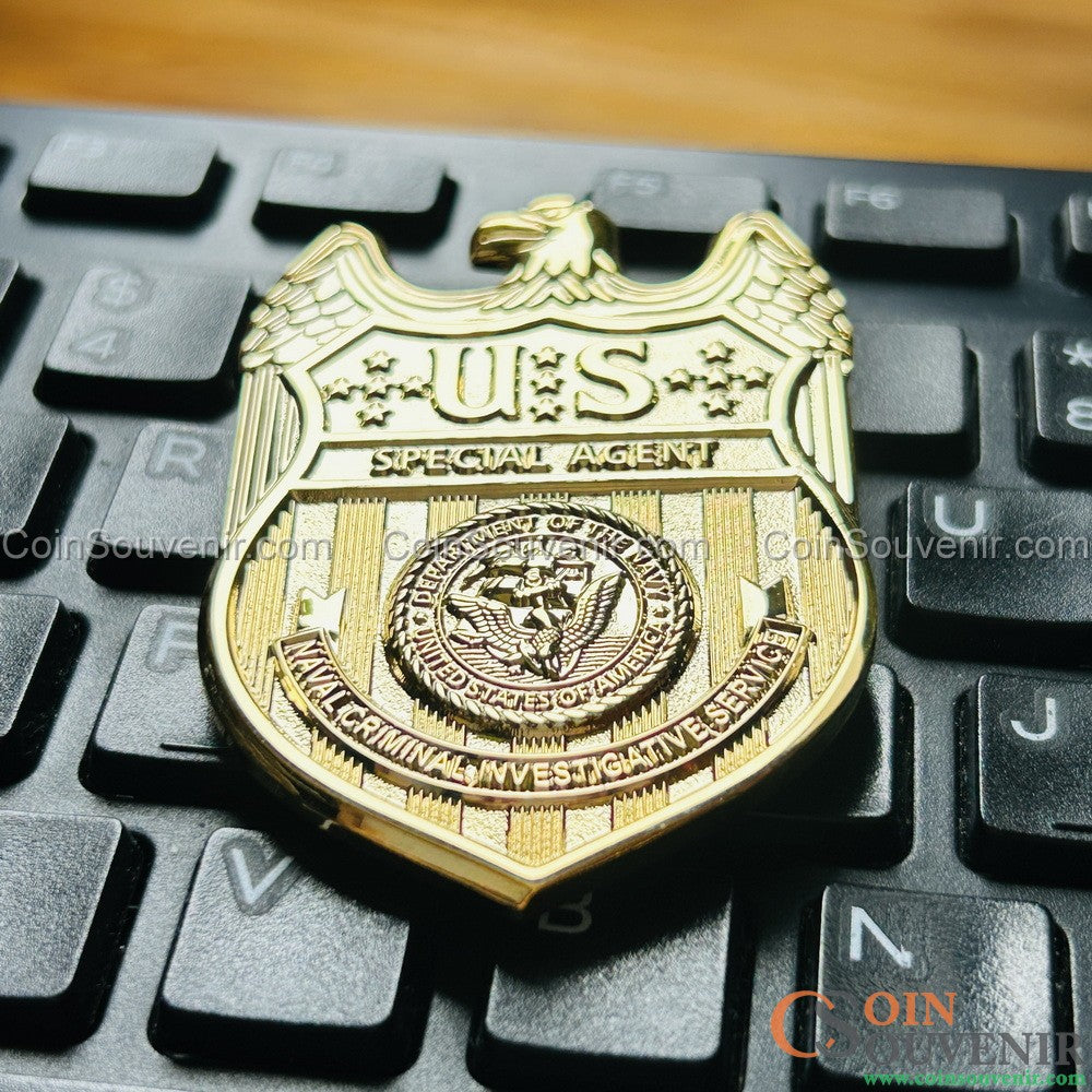 NCIS エージェントバッジ US NCIS Special Agent Badge Exact Replica Museum Quality – Coin