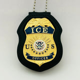 US ICE Officer Badge Premium Enamel Exact Replica