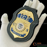 US ICE Officer Badge Premium Enamel Exact Replica