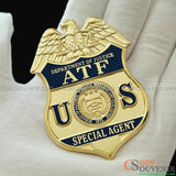 ATF Special Agent Badge Premium Enamel Exact Replica