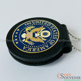 Great Seal of the United States Beautiful Enamel Solid Copper Badge