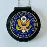 Great Seal of the United States Beautiful Enamel Solid Copper Badge