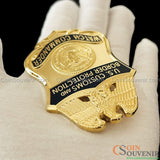 US CBP Watch Commander Badge Premium Enamel Museum Quality