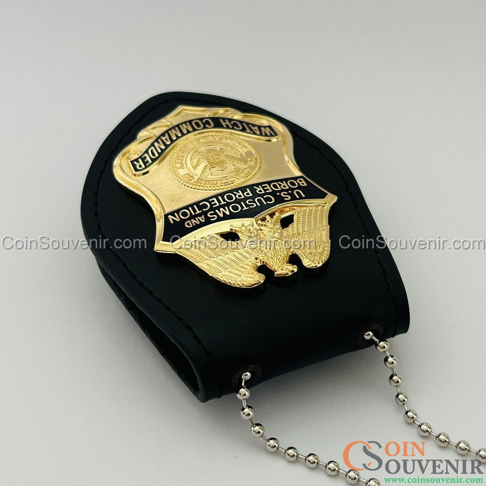 US CBP Watch Commander Badge Premium Enamel Museum Quality