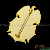 US DEA TFO Task Force Officer Badge Gold