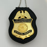 US CBP Special Agent Customs and Border Protection Badge Solid Copper Replica