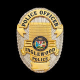 US IPD Inglewood Police Officer Badge