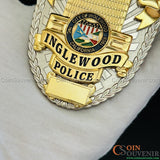 US IPD Inglewood Police Officer Badge