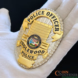 US IPD Inglewood Police Officer Badge