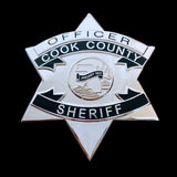 CCSO Cook County Sheriff Star Officer Badge Premium Enamel Exact Replica