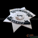 CCSO Cook County Sheriff Star Officer Badge Premium Enamel Exact Replica