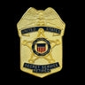 RETIRED USSS U.S. Treasury Secret Service Badge Retirement Gift