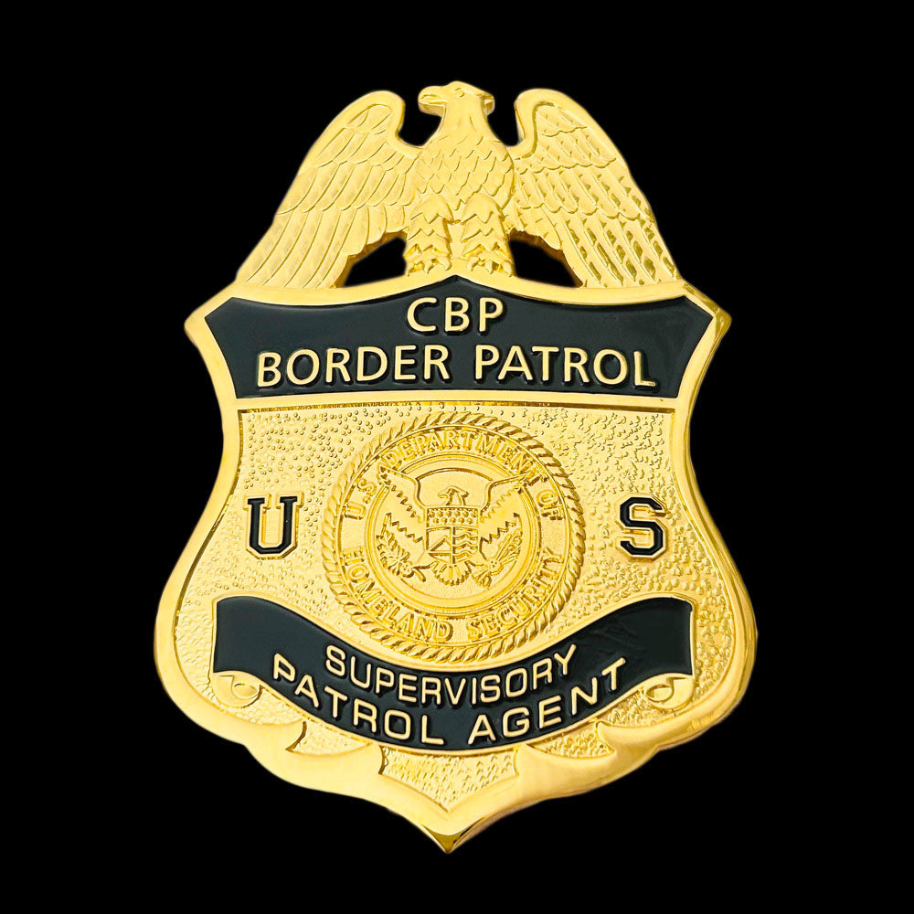 USBP Supervisory Patrol Agent US CBP Border Patrol Badge – Coin Souvenir
