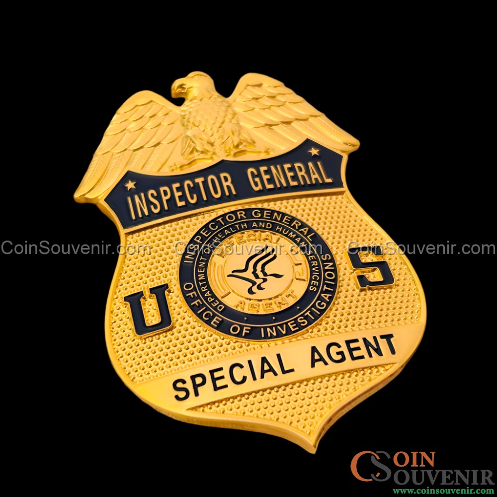 HHS OIG Health and Human Services Office of Inspector General Special Agent Badge