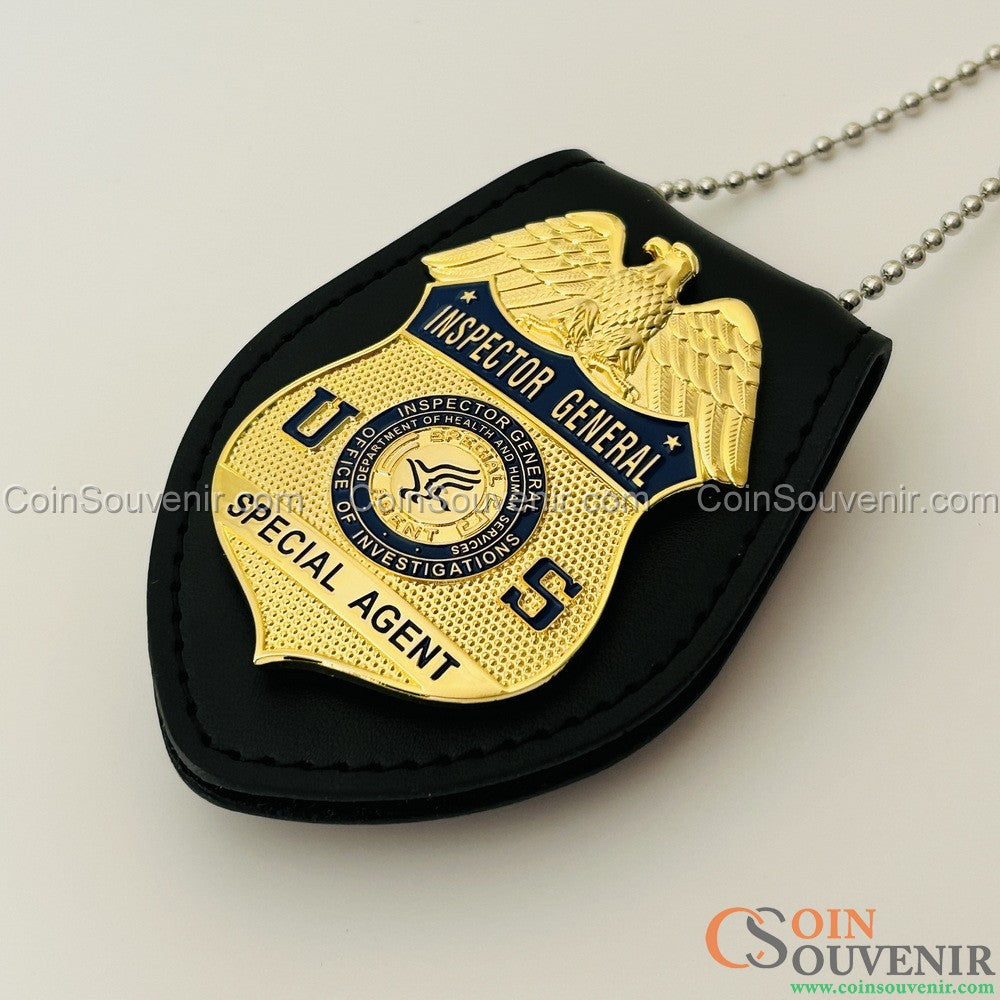 HHS OIG Health and Human Services Office of Inspector General Special Agent Badge