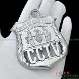 NYPD CCTV Officer Shield New York Police Badge Creative Retirement Gift